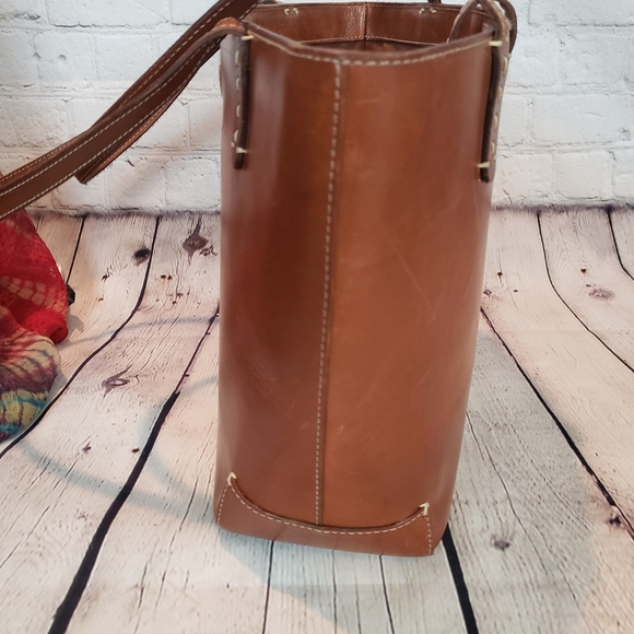 Brown leather bag - Picture 2 of 8